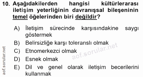 Soru 10