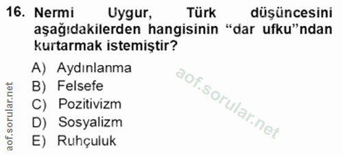 Soru 16