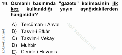 Soru 19