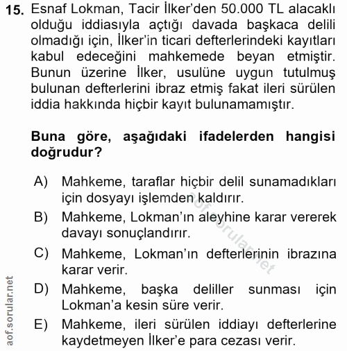 Soru 15