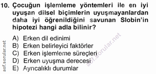 Soru 10