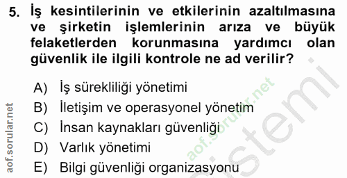 Soru 5