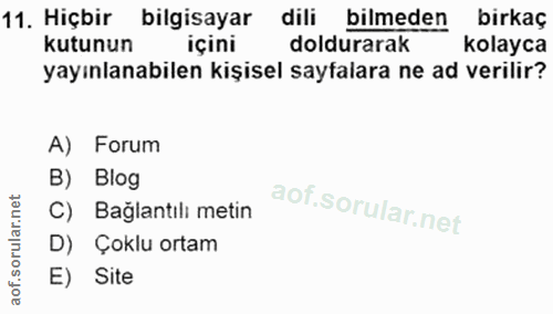 Soru 11