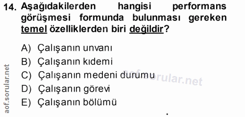 Soru 14