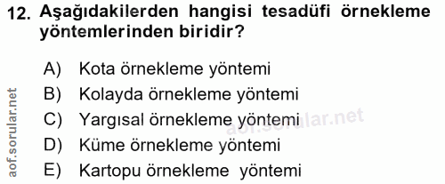 Soru 12
