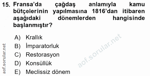 Soru 15