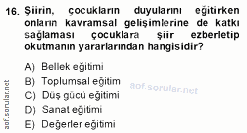 Soru 16