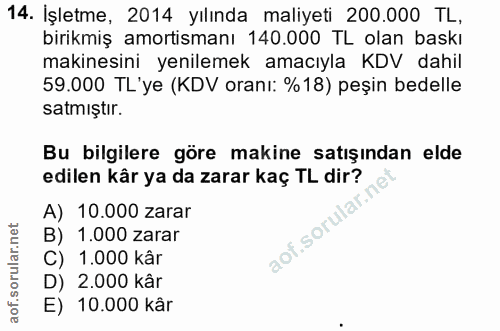 Soru 14