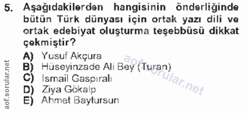 Soru 5