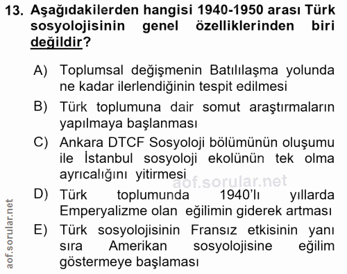 Soru 13