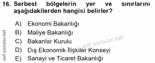 Soru 16