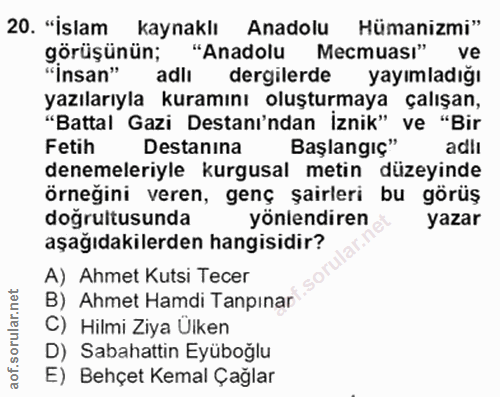 Soru 20