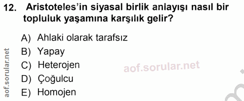 Soru 12