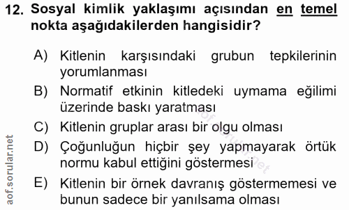 Soru 12