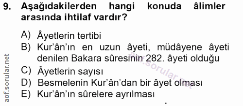 Soru 9