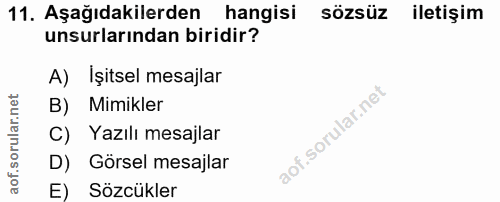 Soru 11