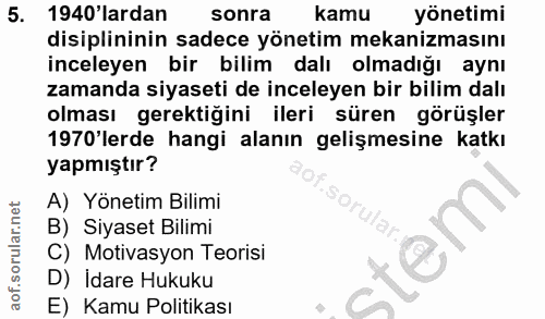 Soru 5