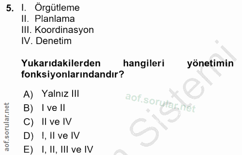 Soru 5