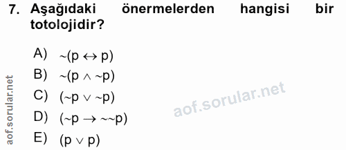 Soru 7