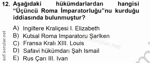 Soru 12