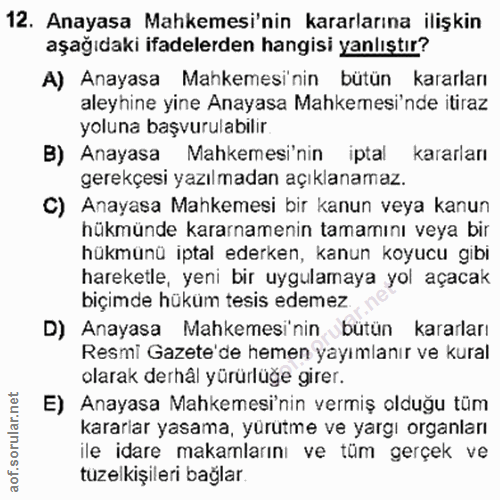 Soru 12