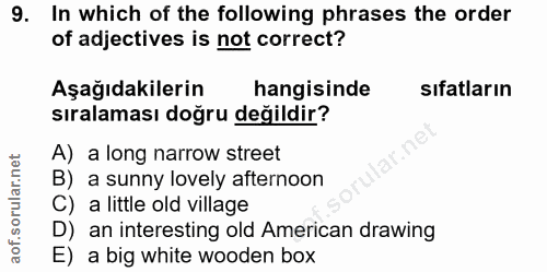 Soru 9