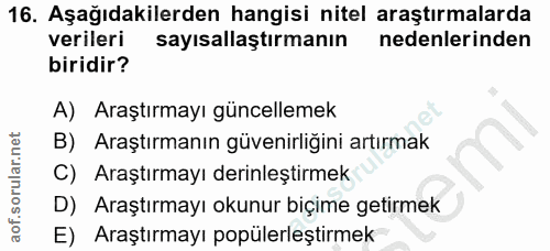 Soru 16