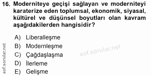 Soru 16