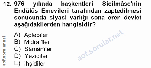 Soru 12