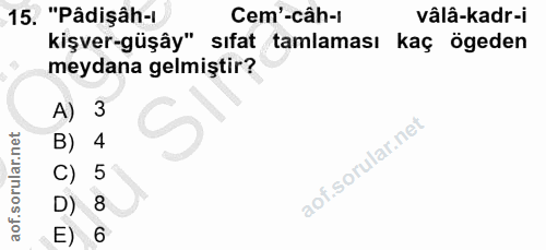 Soru 15