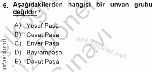Soru 6
