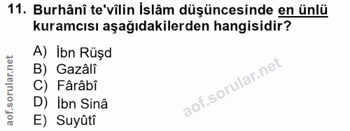 Soru 11