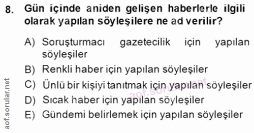 Soru 8