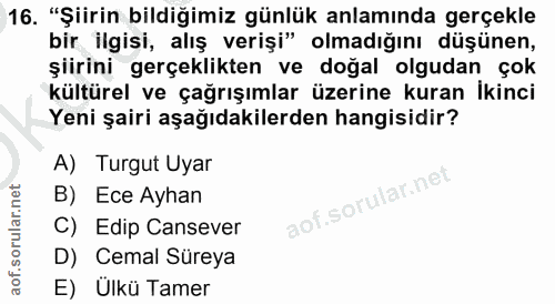 Soru 16