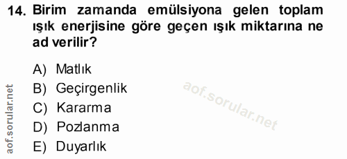Soru 14