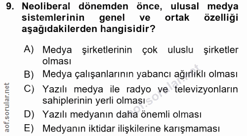 Soru 9