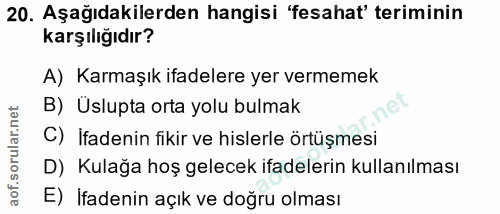 Soru 20