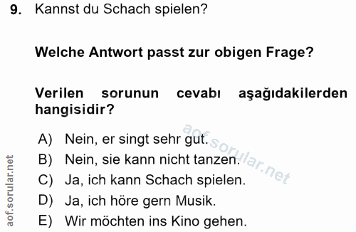 Soru 9