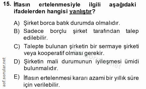 Soru 15