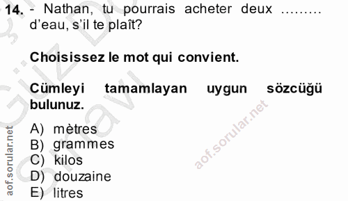 Soru 14