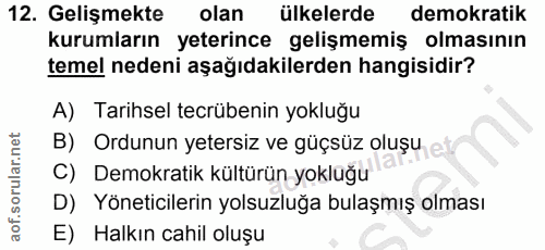 Soru 12