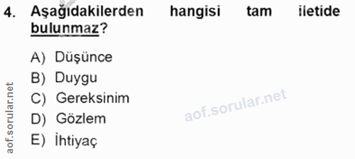 Soru 4