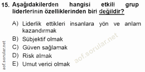 Soru 15