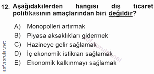 Soru 12