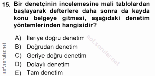 Soru 15