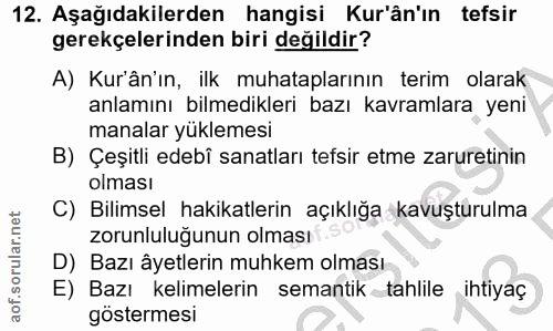 Soru 12