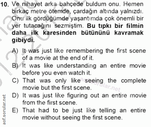 Soru 10