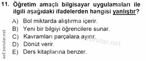 Soru 11