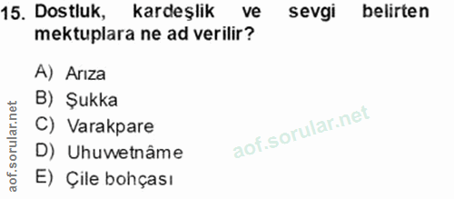 Soru 15