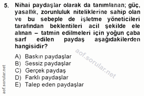Soru 5